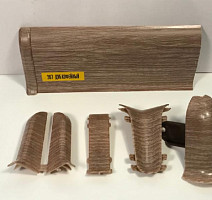 Плинтус Плинтус Ideal Comfort 55mm Дуб кофейный 207 фото 1 | FLOORDEALER